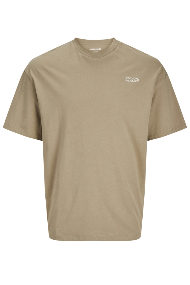 JJEAMES TEE SS CREW NECK 12268471 CORIANDER